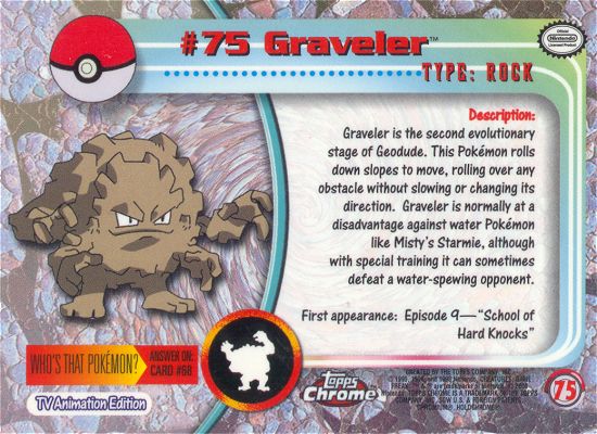 Graveler Rückseite