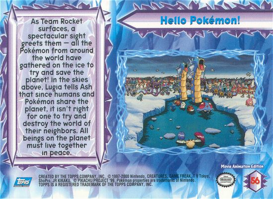 Hello Pokemon! Rückseite
