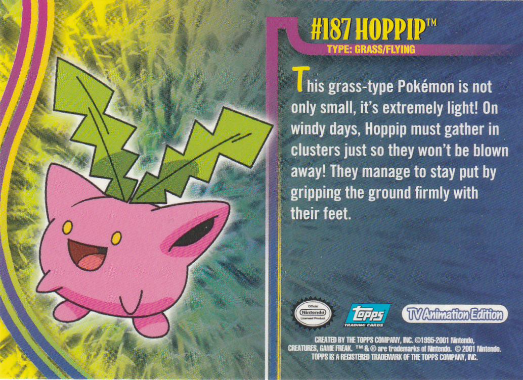 Hoppip Rückseite