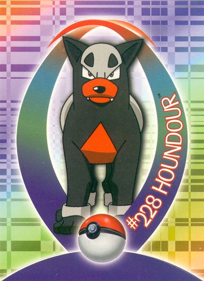 Houndour Vorderseite