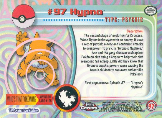Hypno Rückseite