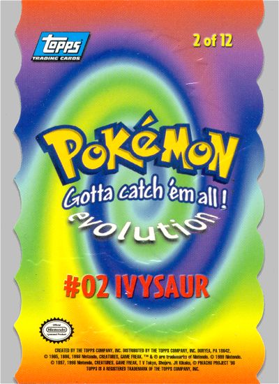 Ivysaur Rückseite