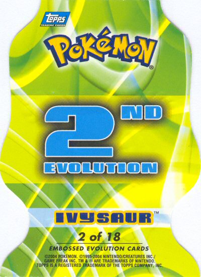 Ivysaur Rückseite