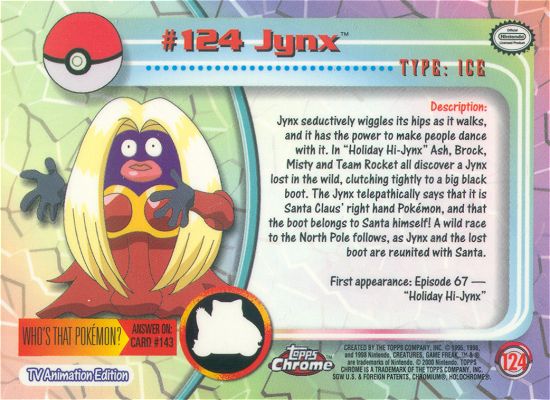 Jynx Rückseite