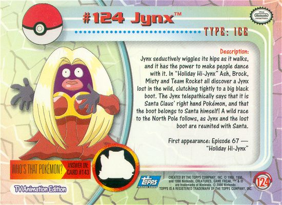 Jynx Rückseite