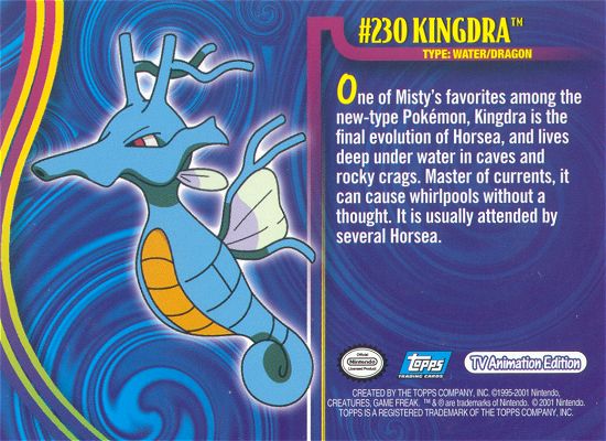 Kingdra Rückseite