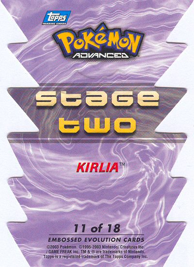 Kirlia Rückseite