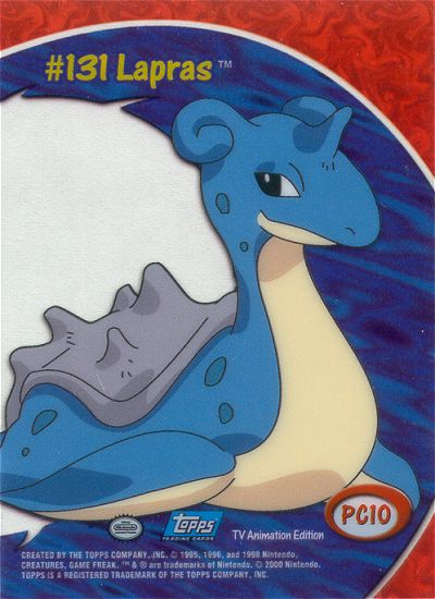 Lapras Rückseite