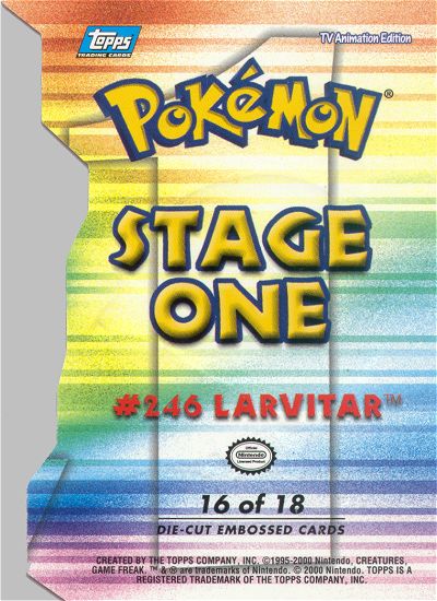 Larvitar Rückseite