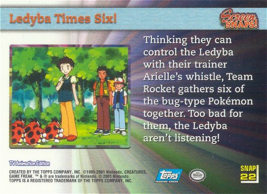 Ledyba Times Six! Rückseite