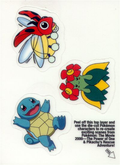Ledyba and Squirtle Rückseite