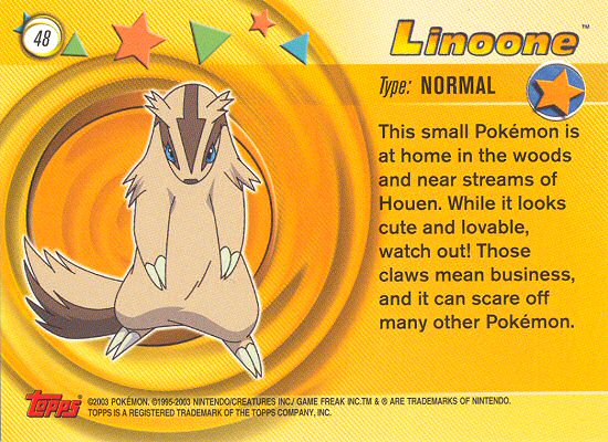 Linoone Rückseite
