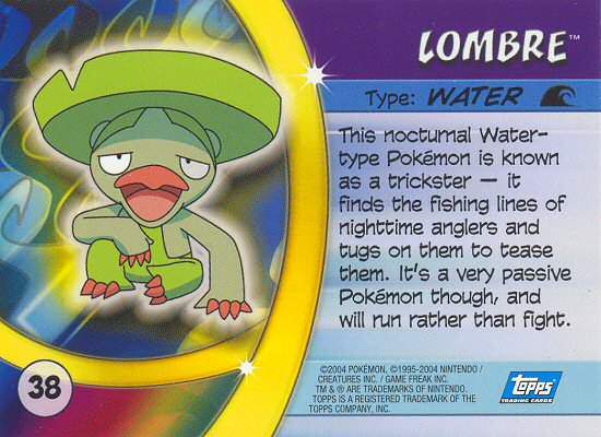 Lombre Rückseite