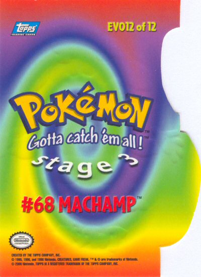 Machamp Rückseite