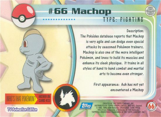 Machop Rückseite