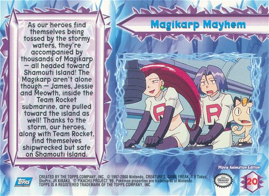 Magikarp Mayhem Rückseite