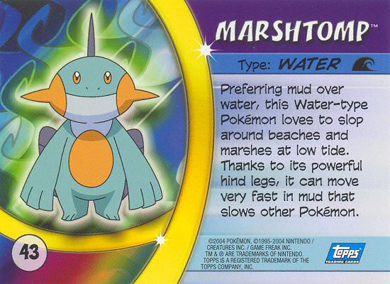Marshtomp Rückseite