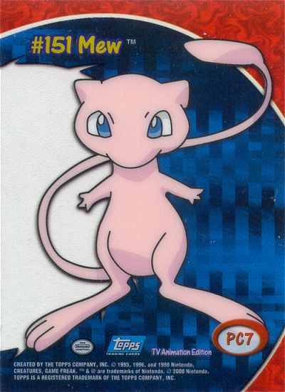 Mew Rückseite