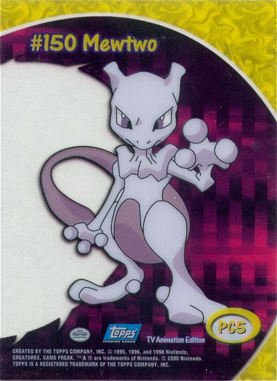 Mewtwo Rückseite