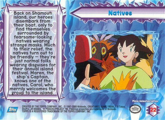 Natives Rückseite