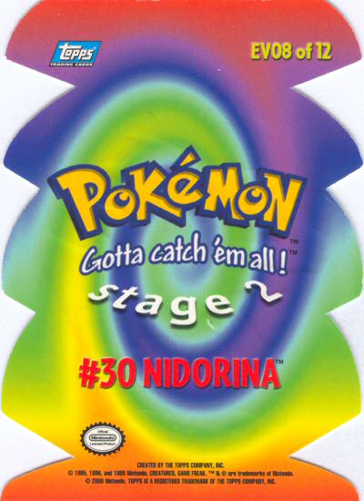 Nidorina Rückseite