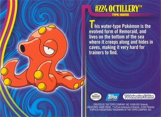 Octillery Rückseite