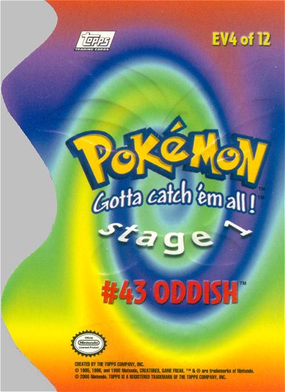 Oddish Rückseite