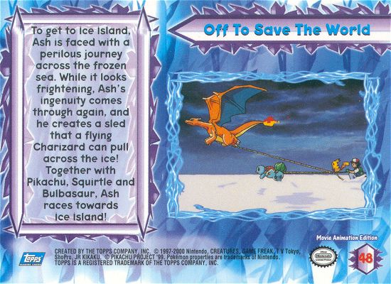 Off To Save The World Rückseite
