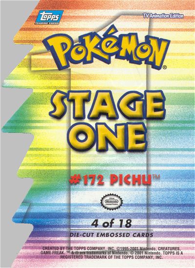 Pichu Rückseite