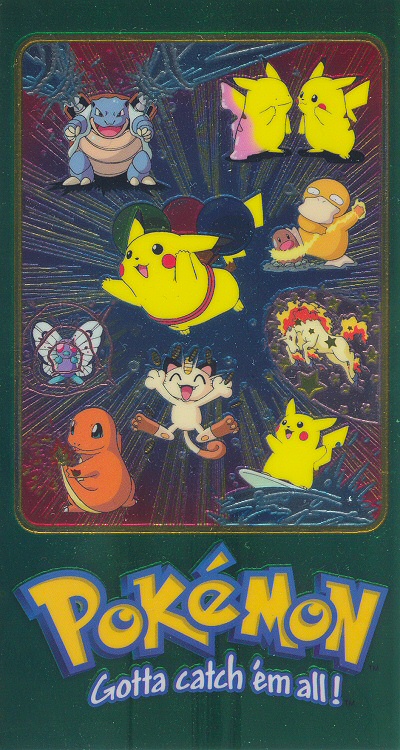 Pikachu & friends Vorderseite