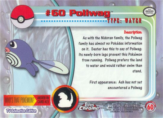 Poliwag Rückseite