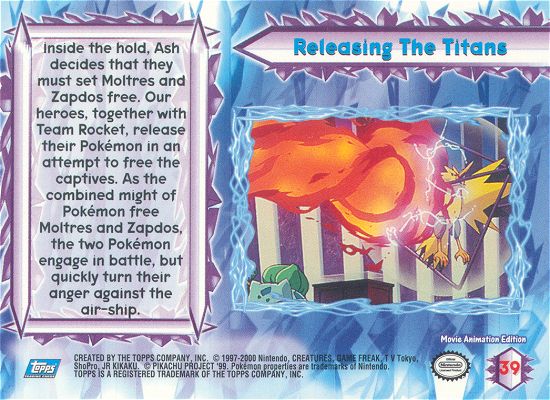 Releasing The Titans Rückseite