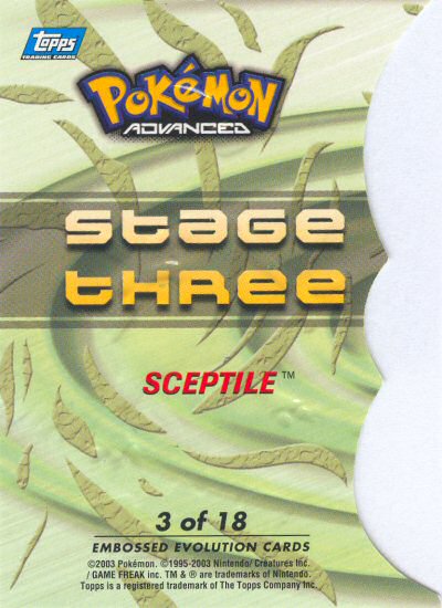 Sceptile Rückseite