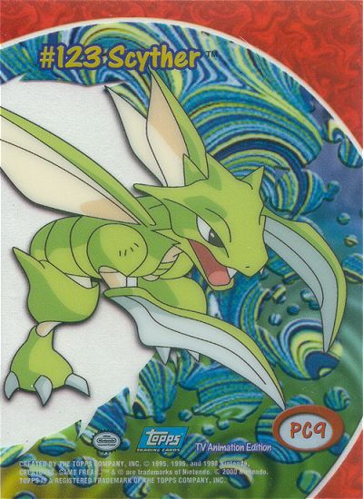 Scyther Rückseite