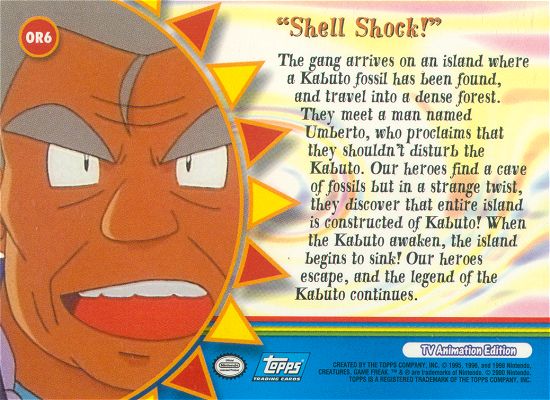 Shell Shock! Rückseite