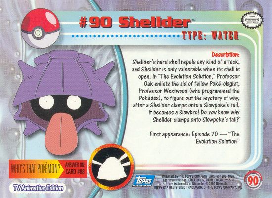 Shellder Rückseite