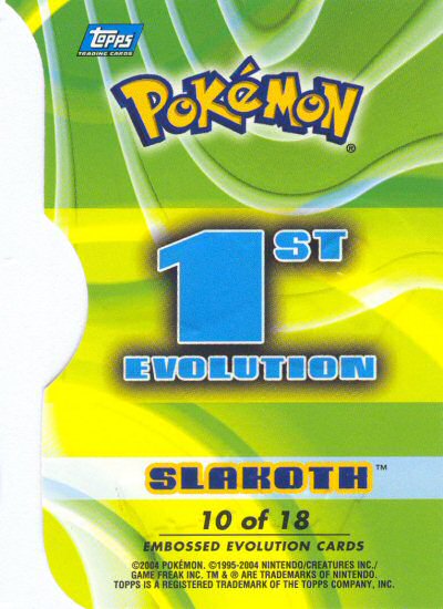 Slakoth Rückseite