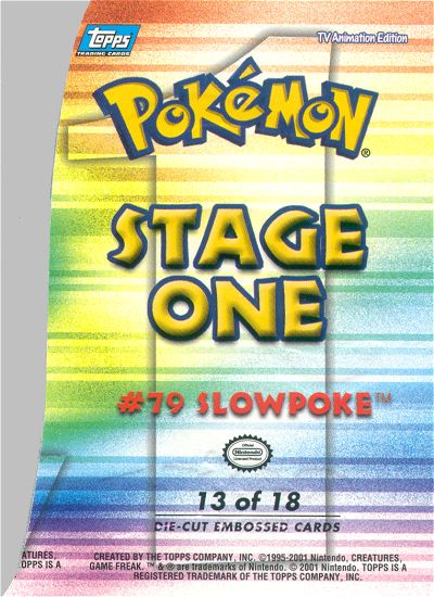 Slowpoke Rückseite
