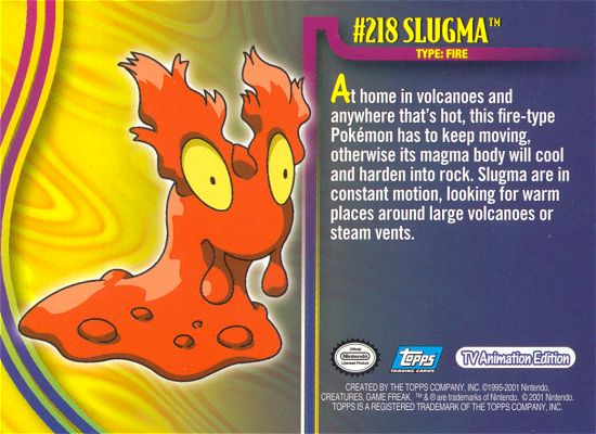 Slugma Rückseite