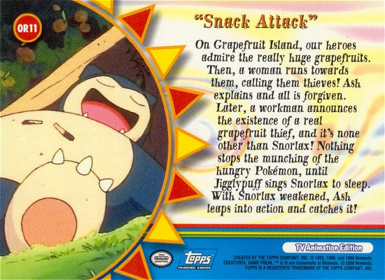 Snack Attack Rückseite