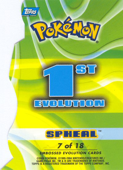 Spheal Rückseite
