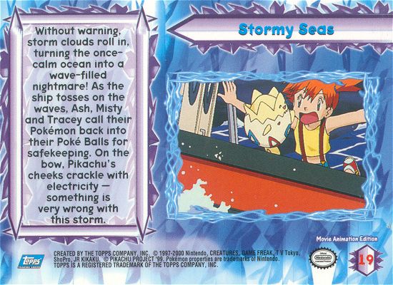 Stormy Seas Rückseite