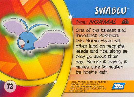 Swablu Rückseite