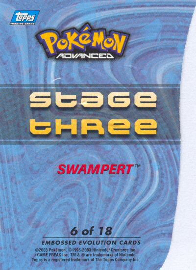 Swampert Rückseite