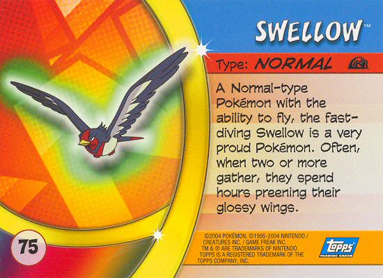 Swellow Rückseite