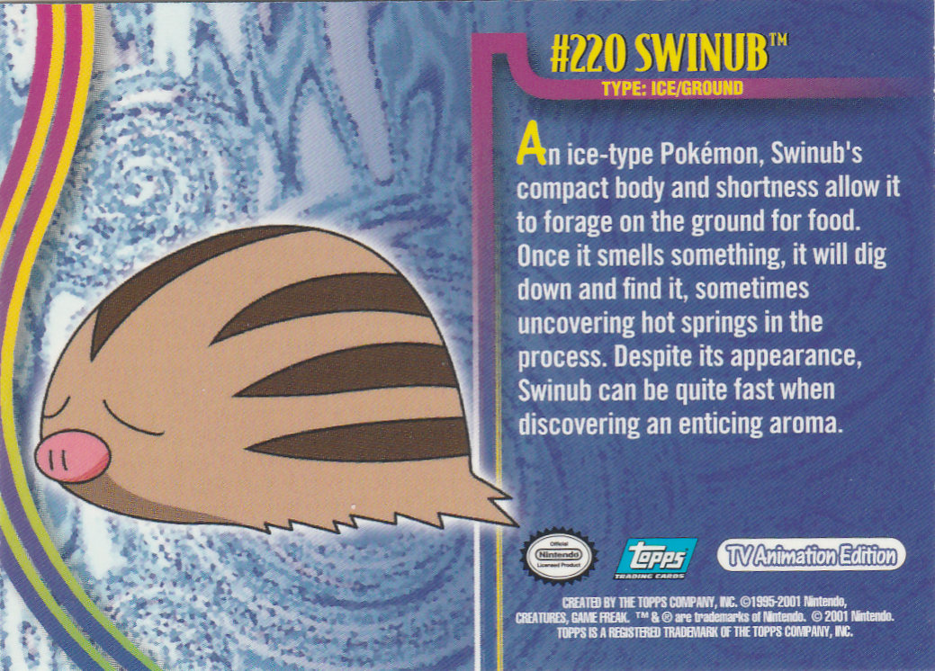 Swinub Rückseite