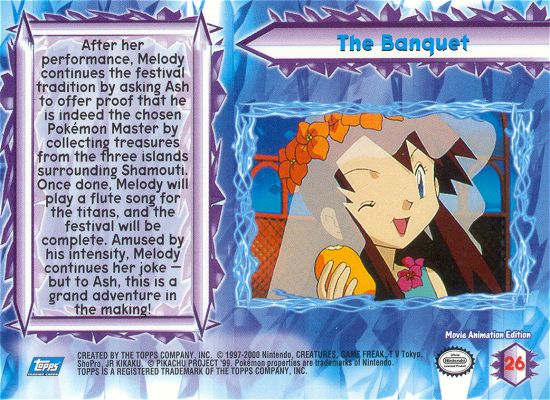 The Banquet Rückseite