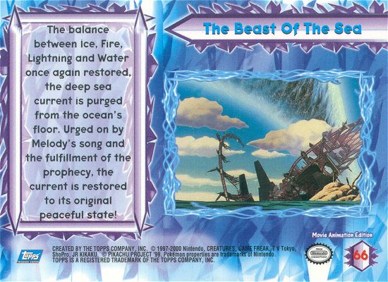 The Beast Of The Sea Rückseite