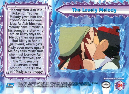 The Lovely Melody Rückseite