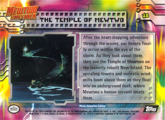 The Temple of Mewtwo Rückseite